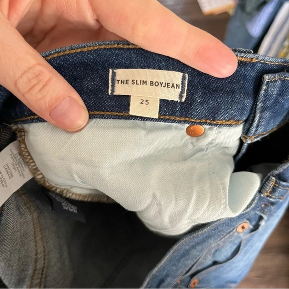 MADEWELL The Slim Boyjean Rip & Repair Edition in Brinville 25 F6240 - Picture 8 of 9